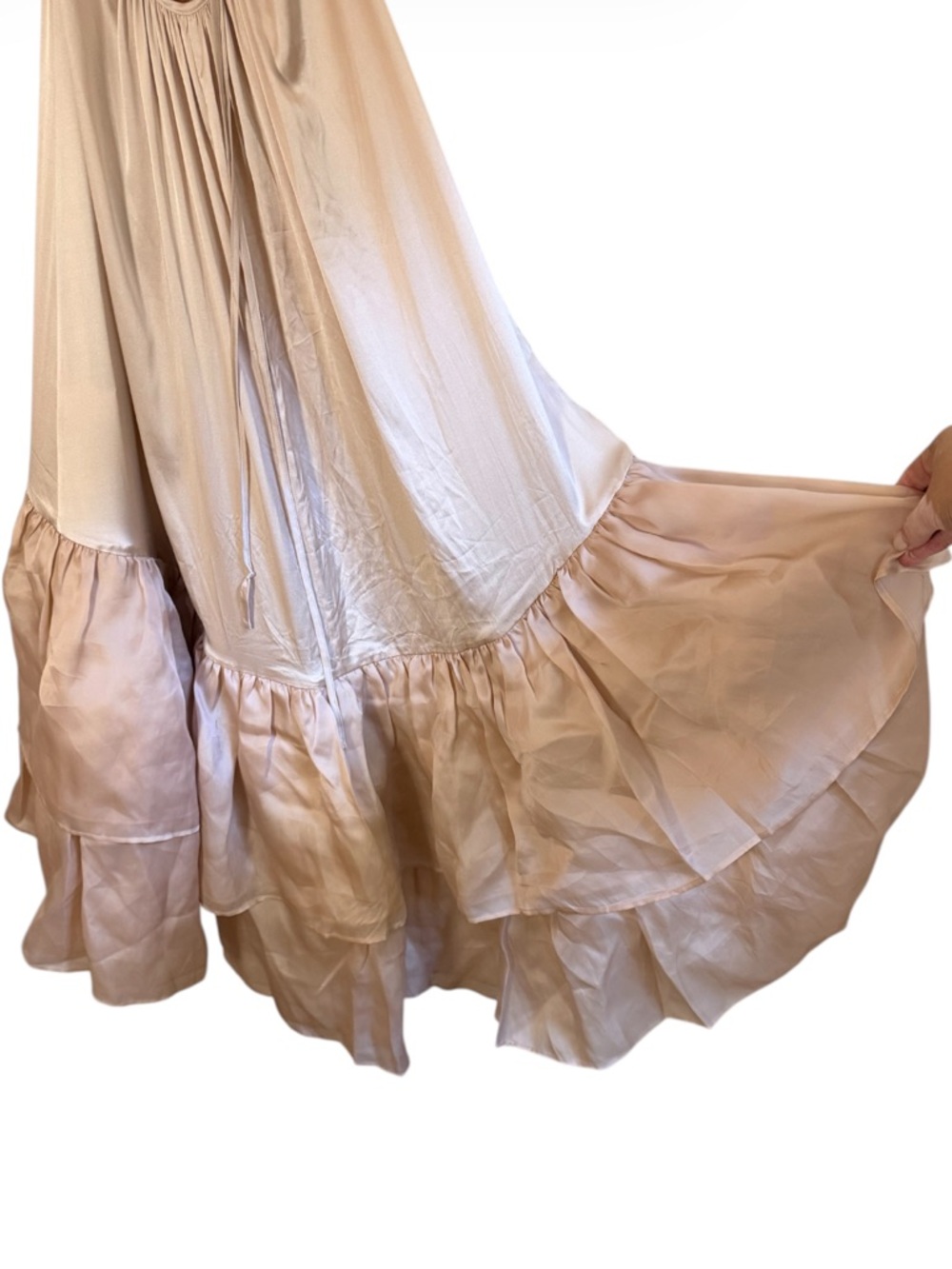 Silvia Tcherassi Angelique Tiered Dress in Rose - Picture 4 of 12